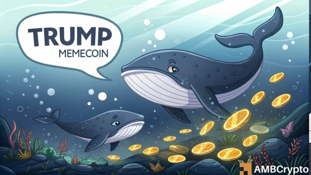 TRUMP whales are offloading their holdings - Should you follow suit?