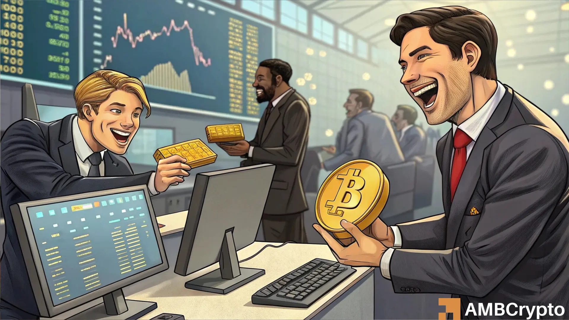 Bitcoin holds on as Gold climbs - Is this the new safe haven duo?