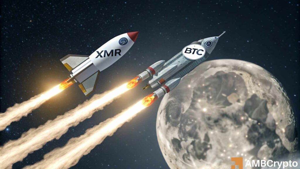 Monero crypto surges 65% on Bitcoin hack news – Can XMR reach for $300? 