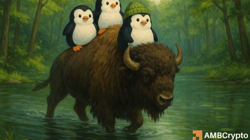 PENGU's 230% April rally means THIS may be next for Pudgy Penguins!