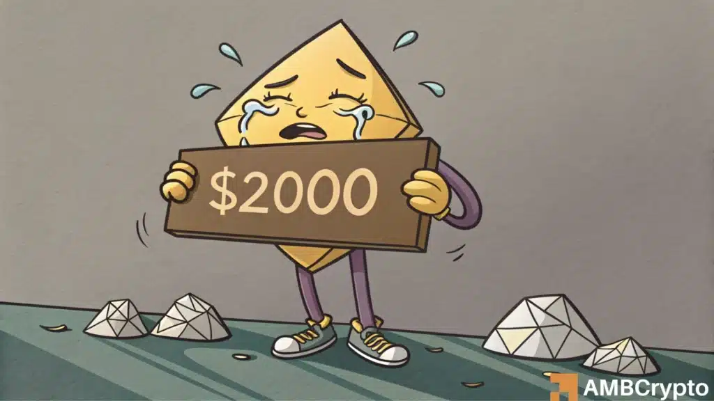 Ethereum fees drop to 5-year low: What else is blocking ETH's $2k breakout?
