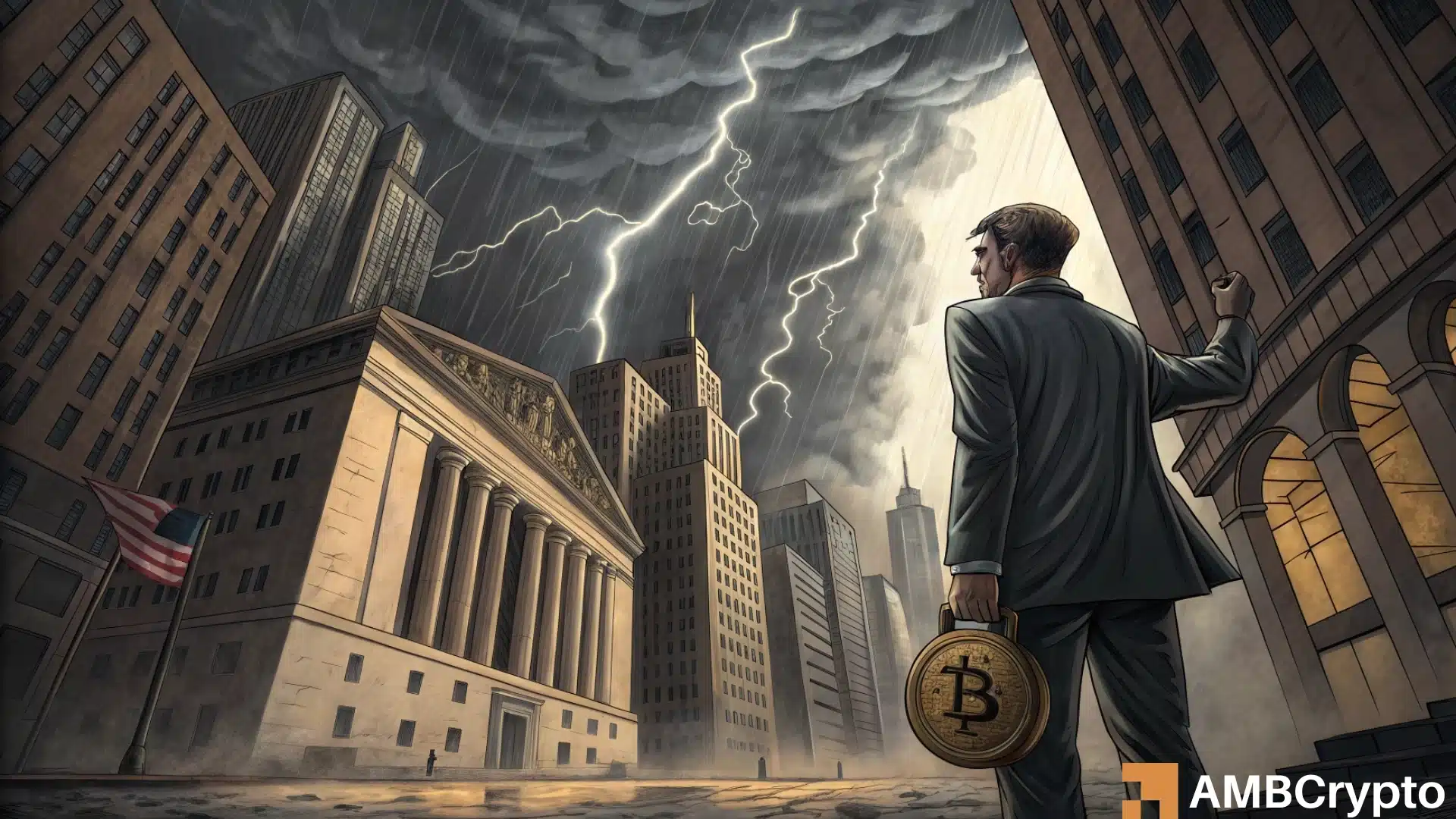 Stocks bleed, Bitcoin holds: The divergence that could send BTC to $100k