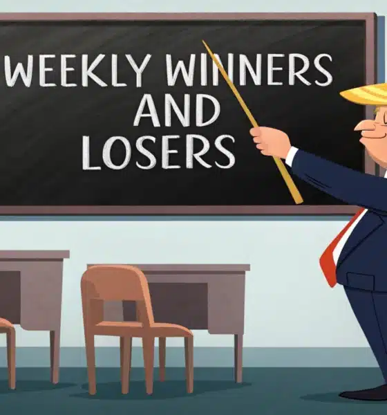 crypto's weekly winners and losers
