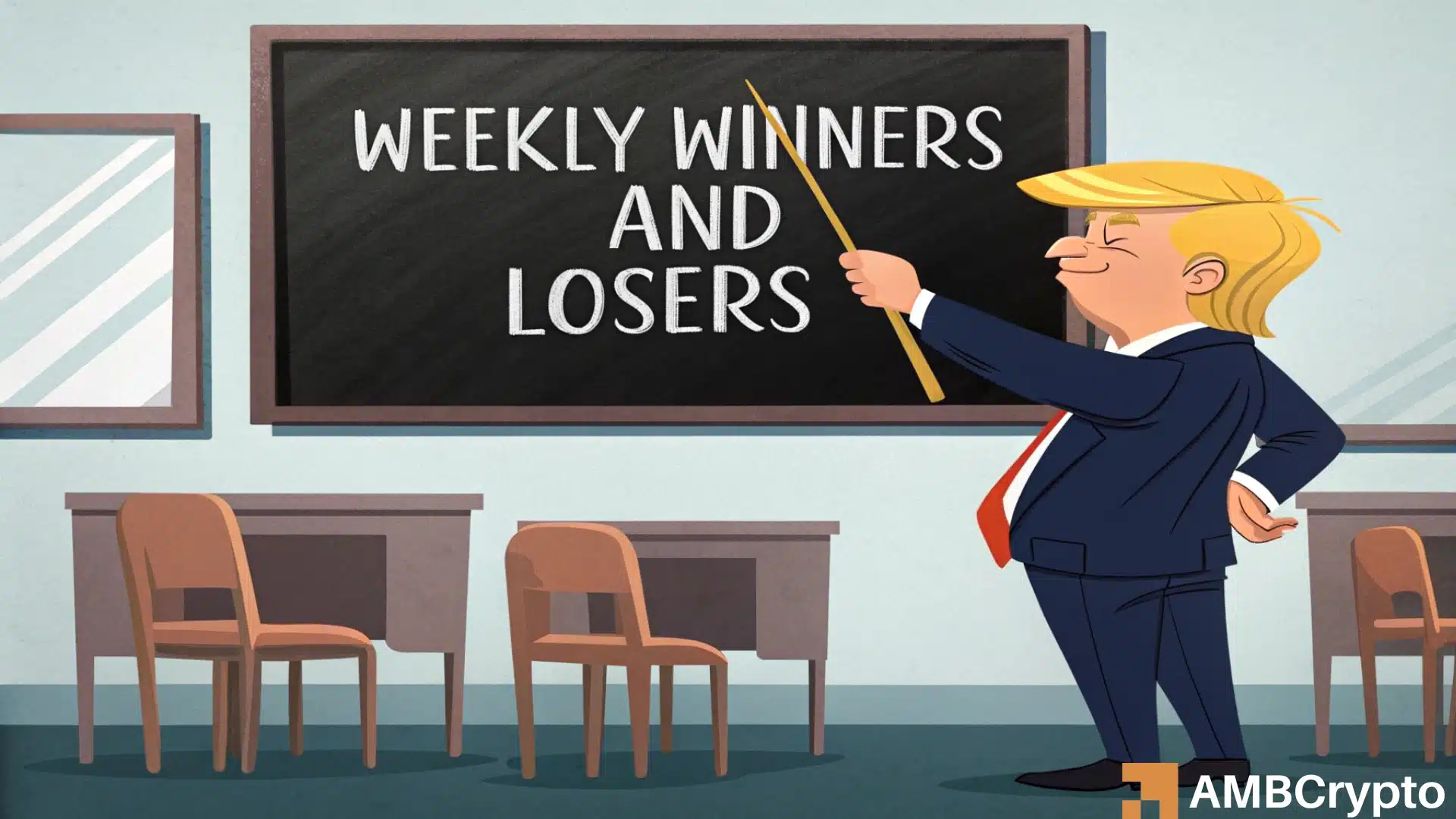 crypto's weekly winners and losers