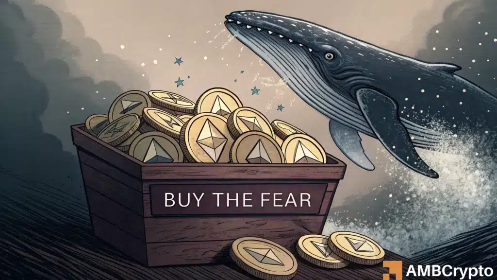 Ethereum's big gamble - Whales bet on the dip, but will it pay off?