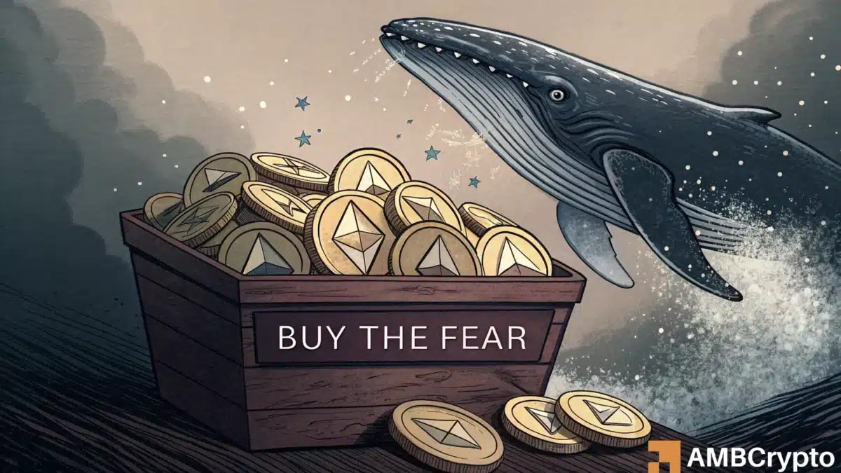 Ethereum's big gamble - Whales bet on the dip, but will it pay off?