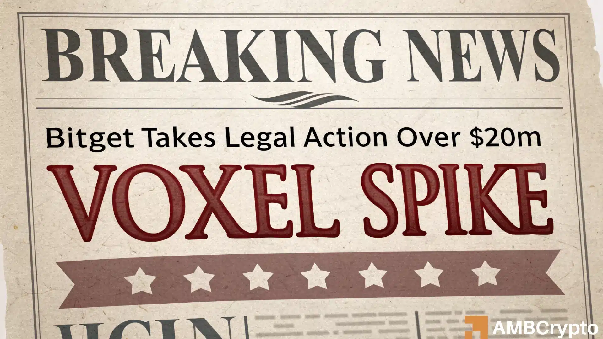 Bitget Pursues Legal Action After $20M VOXEL Futures Manipulation Scandal