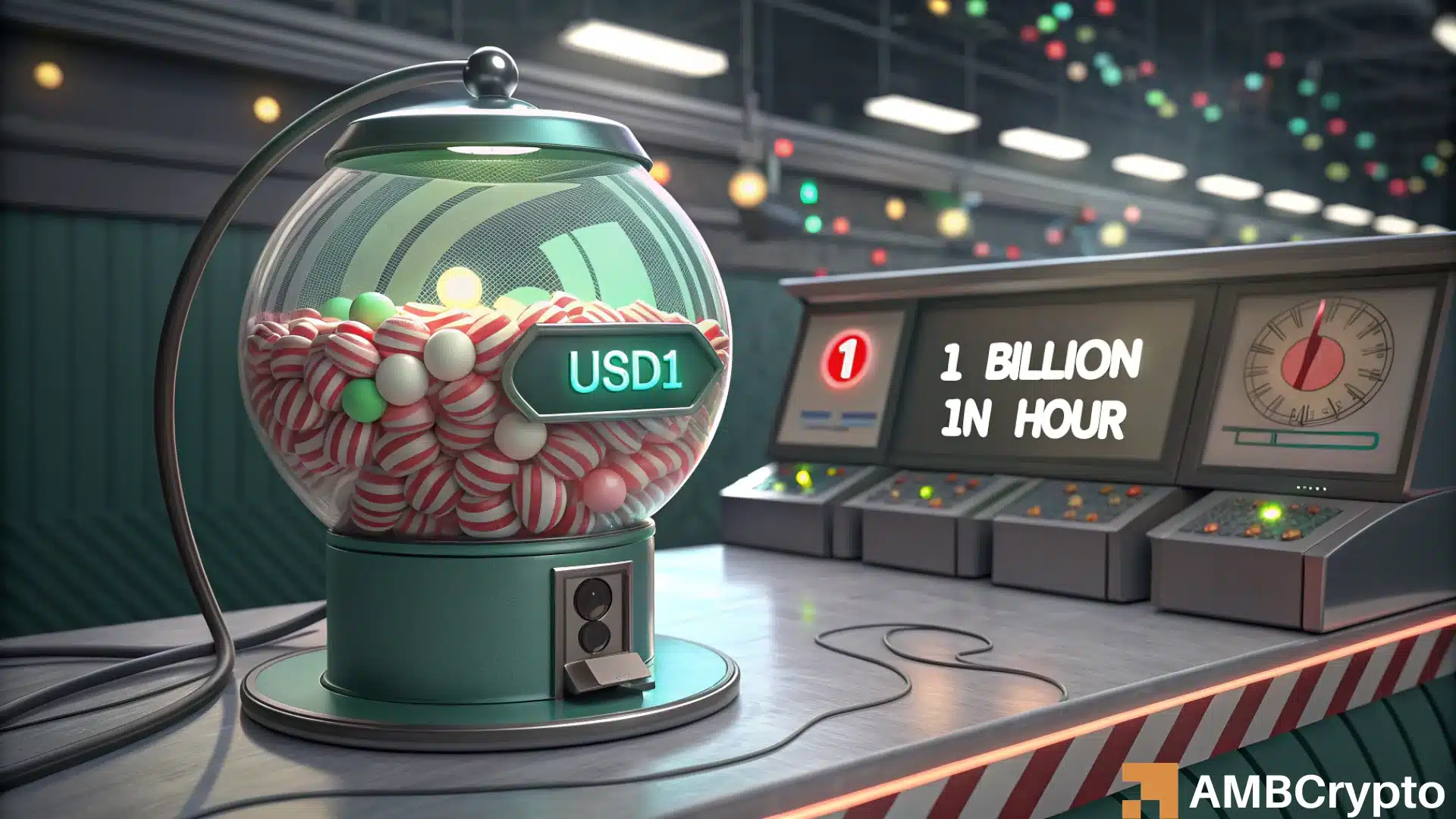 Trump crypto influence? USD1 mints $1B in an hour, rattles stablecoin market!