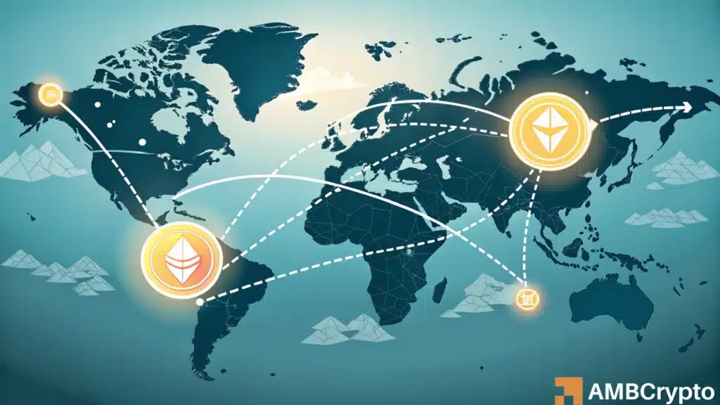 Stablecoins flow into Tron as Ethereum loses $1B in a week - Details