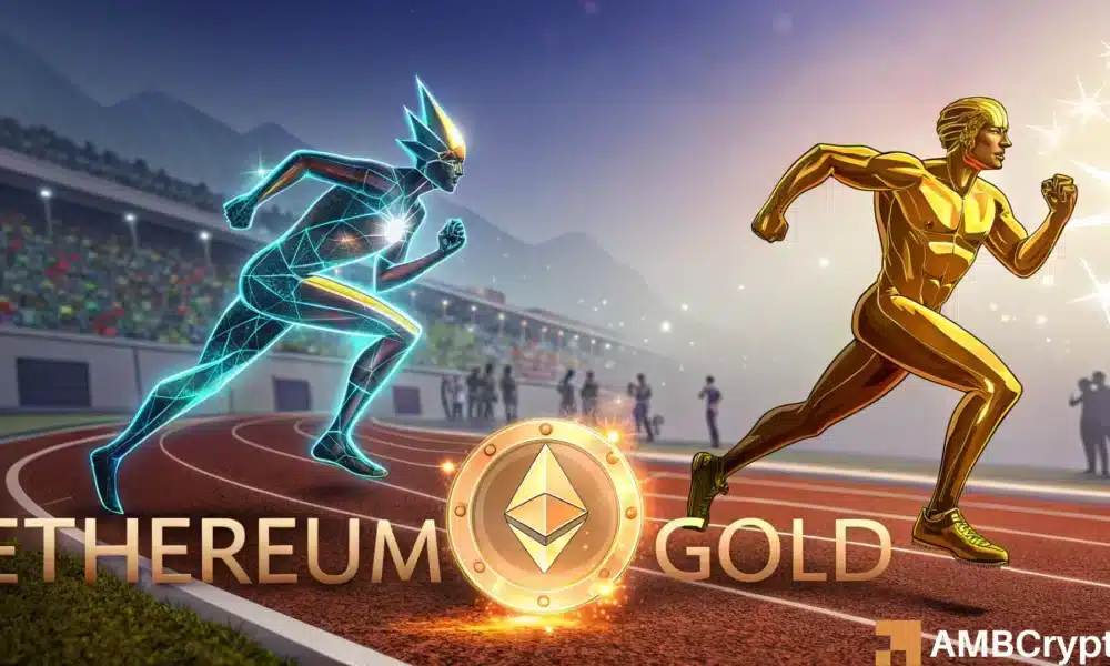 Ethereum vs. Gold: Who’s winning the market battle?