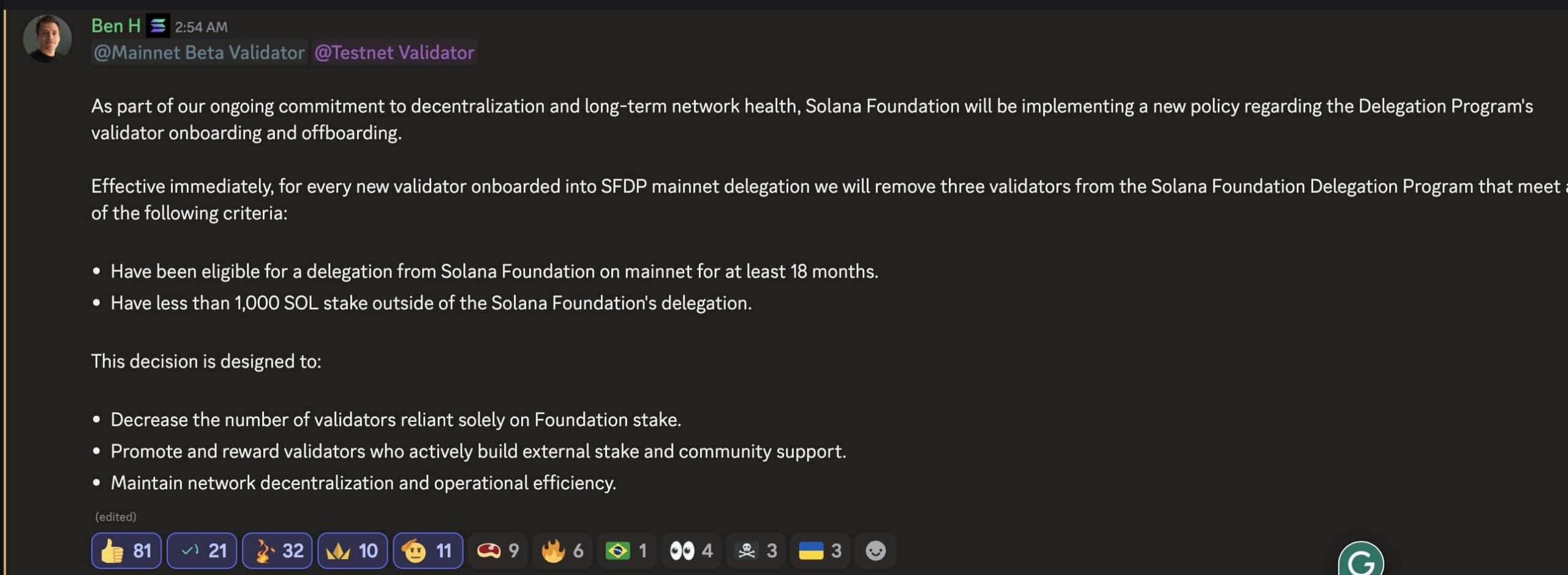 Solana validators—gathering storm or untamed herd?