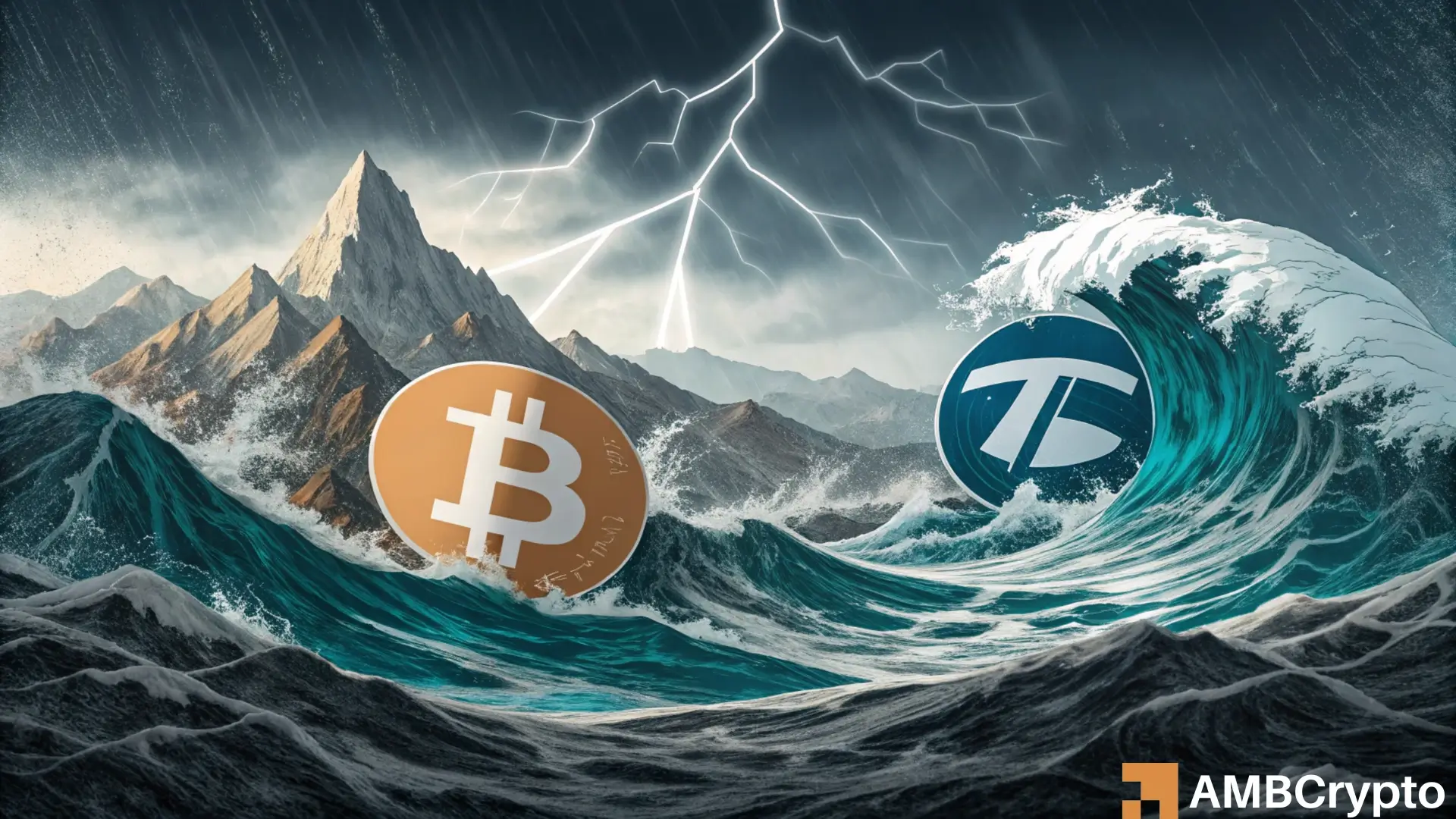 Tether flashes mixed signals as Bitcoin sees green - What should you do?