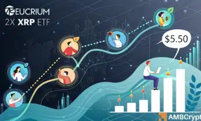 Teucrium’s 2x XRP ETF hits 5-day inflow streak - Wall Street’s new darling?