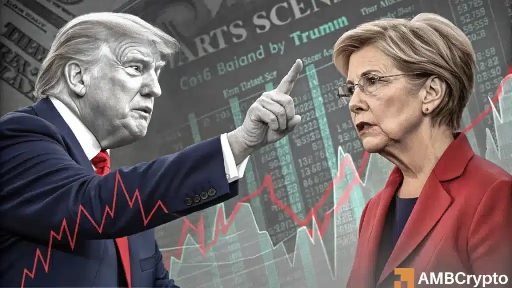 'Looks like corruption' - Warren accuses President Trump of market manipulation