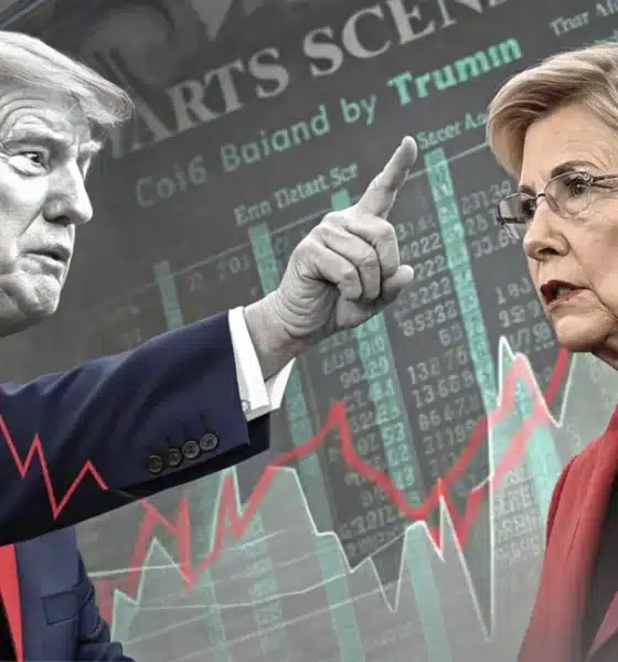 'Looks like corruption' - Warren accuses President Trump of market manipulation