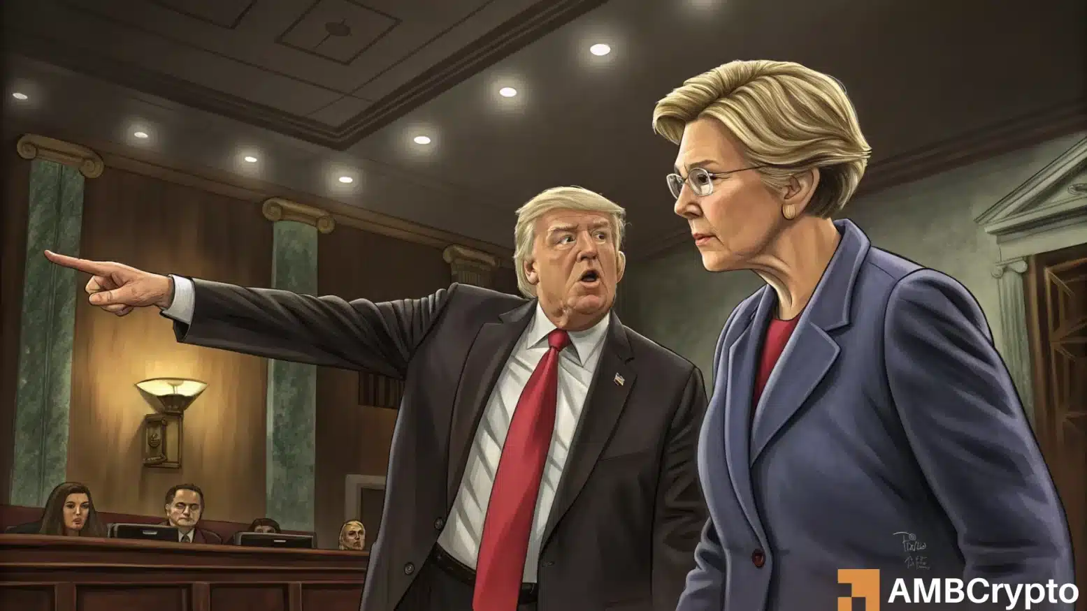 Senator Elizabeth Warren warns of 'extraordinary conflict' as Trump expands crypto influence
