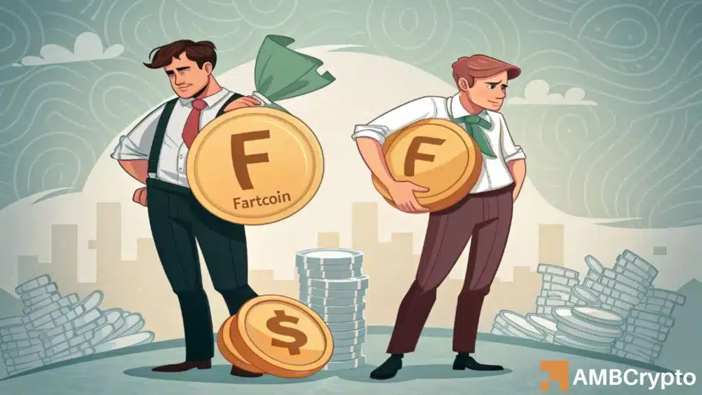 FARTCOIN drops 13% in 24 hours, loses May gains: Can it recover?