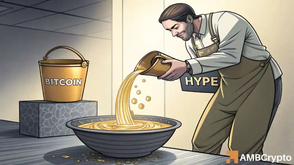 HYPE's fate tied to Bitcoin? What whale positions on Hyperliquid say