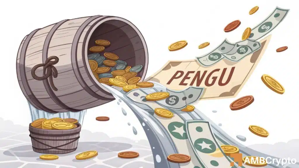 Smart money sells 33% of PENGU, yet traders eye a 42% rally comeback—WHY!