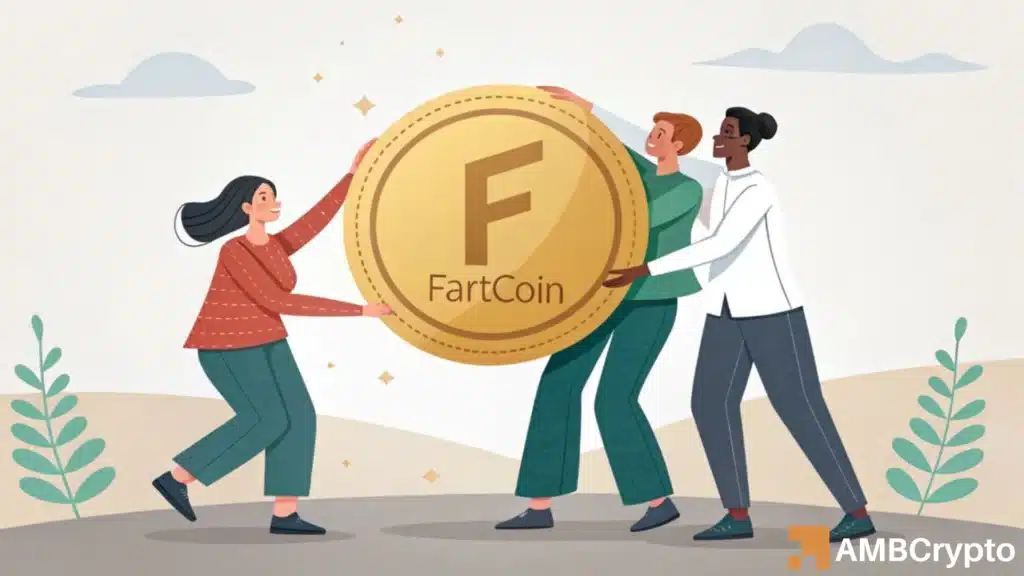 Assessing if FARTCOIN can break free from bearish pressure, rally 21%