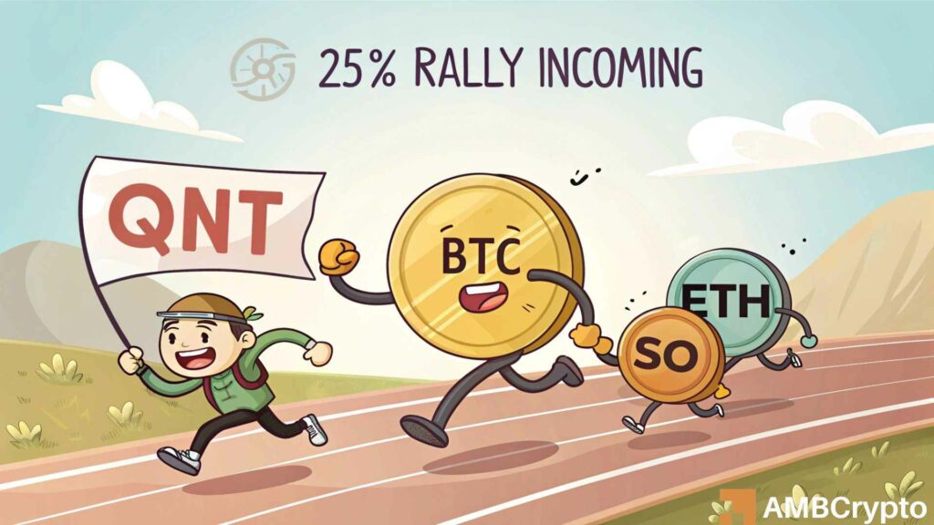 Quant outpaces BTC, ETH, SOL with 8.50% surge - QNT to $104 next?
