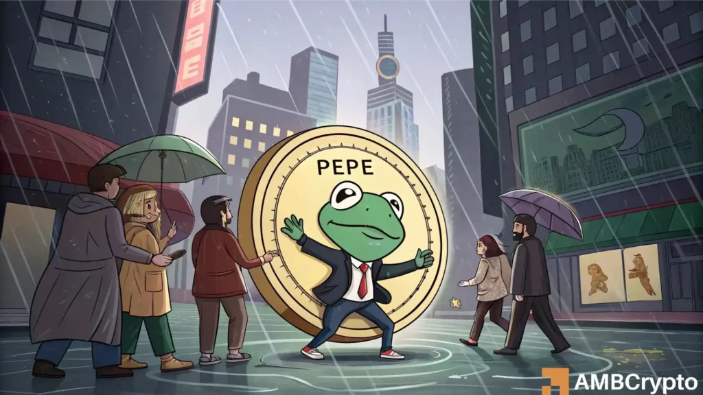 PEPE whales start to exit - Will this result in a 15% crash?
