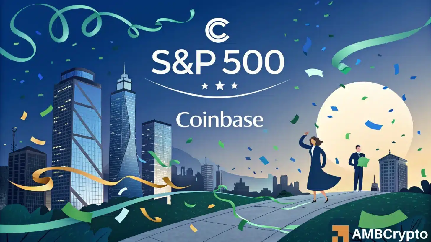 Is Coinbase’s S&P 500 entry the start of a larger shift in global markets?