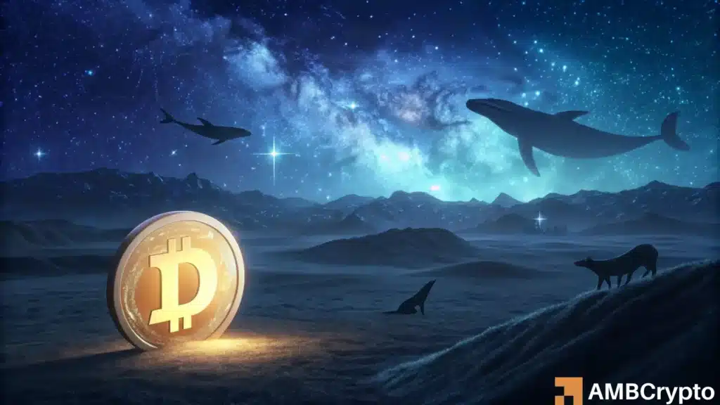 Dogecoin: 100M DOGE whale transfer sparks interest, yet buyers hold back