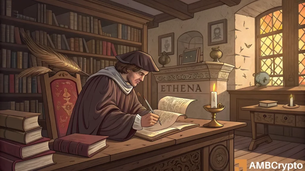 Ethena's $0.36 resistance looms - But will a correction spoil things?