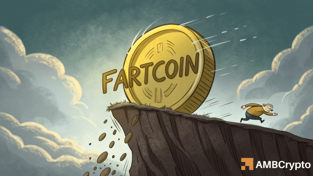 FARTCOIN’s 550% moon run hits a warning – Has the buzz started to fade?