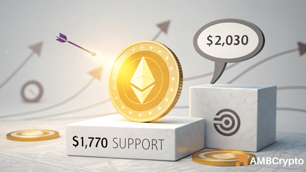 ETH bulls defend $1,770: Will Ethereum break toward $2,030?