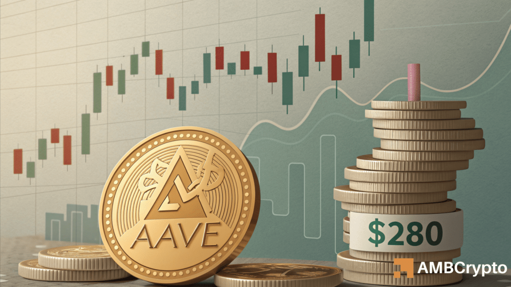 Whales accumulate AAVE - Will $280 finally break or hold?