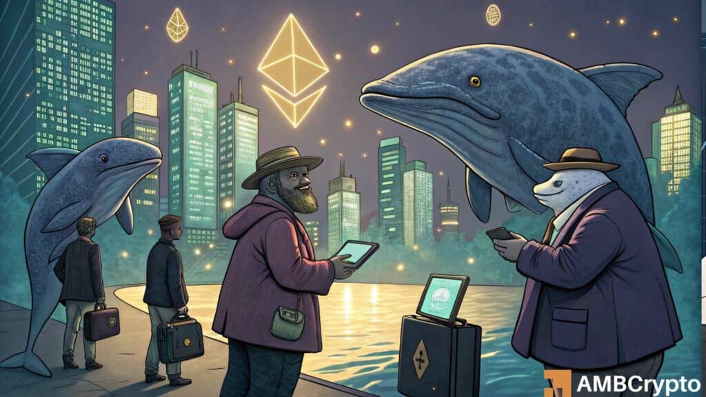 Ethereum Whales Offload 5,677.7 Tokens Worth $14.03 Mln: Impact on ETH?