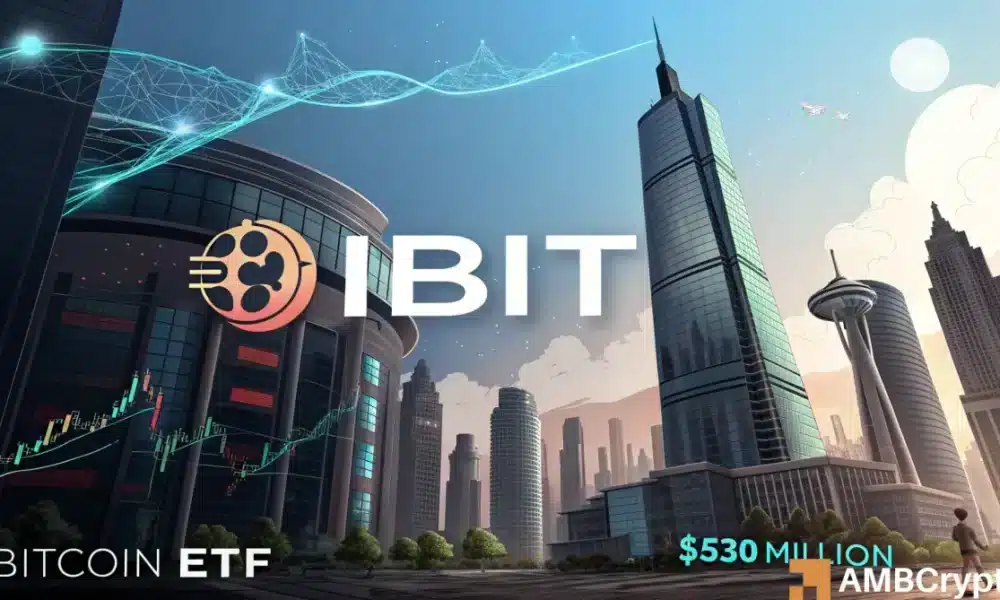 IBIT acquires 5,613 BTC worth $530M in one day – Details and effects!