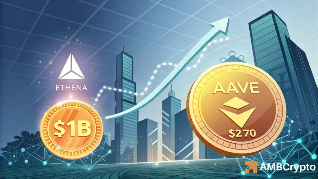 Ethena’s sUSDe yields lure liquidity: Does AAVE now face a bearish break?