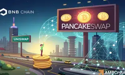 PancakeSwap overtakes Uniswap