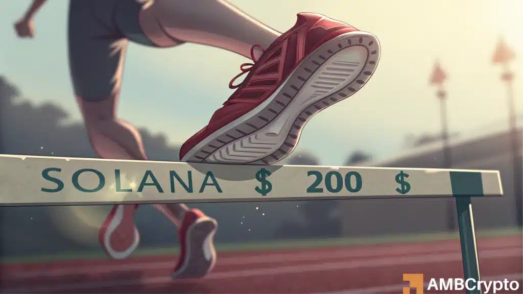Assessing Solana’s setup: $200 breakout just an 8% move away