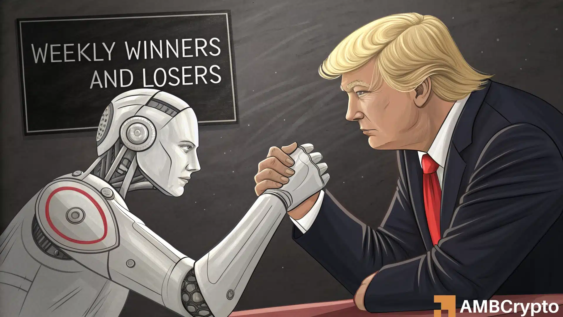 Crypto weekly winners and losers