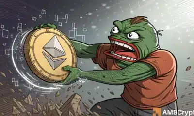 Bitcoin's cool-off results in Ethereum vs. PEPE: Here's why, and who's winning