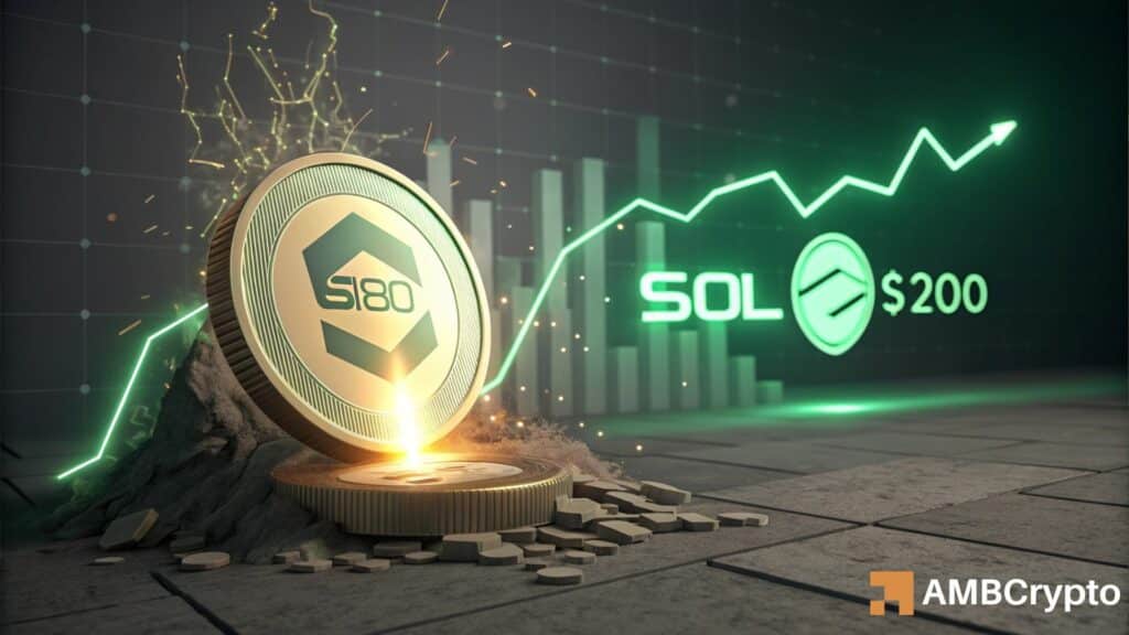 Solana faces epic battle at $180 resistance: Can SOL bulls rewrite history?