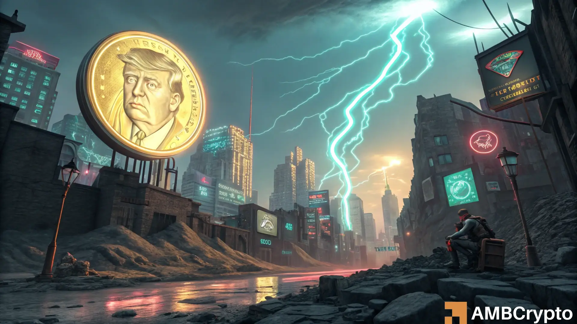 Analyzing TRUMP's downtrend and whether the $9-level will be memecoin's next target