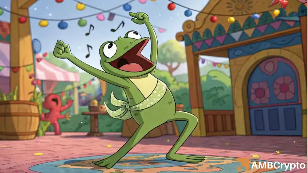 PEPE drops 9% amid market bleed, but signs point to a bullish reversal ahead!