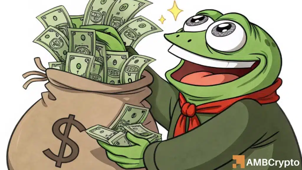 PEPE leads 9% surge, $1B+ in volume – Can the gains continue?