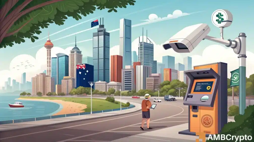 Australia crypto ATMs crack down