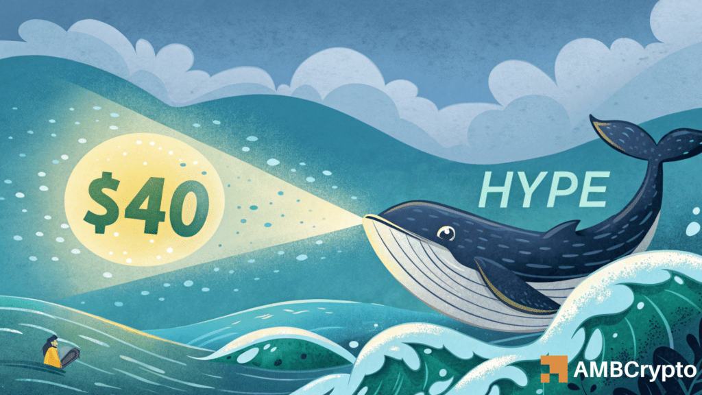 $6mln bet on Hyperliquid – Will HYPE move to $40 or fall back?