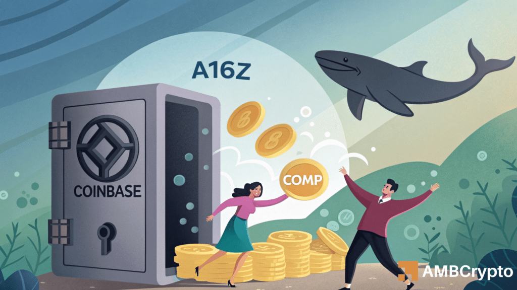 ai16z moves $13.76 mln COMP to Coinbase: Is a market shift underway?