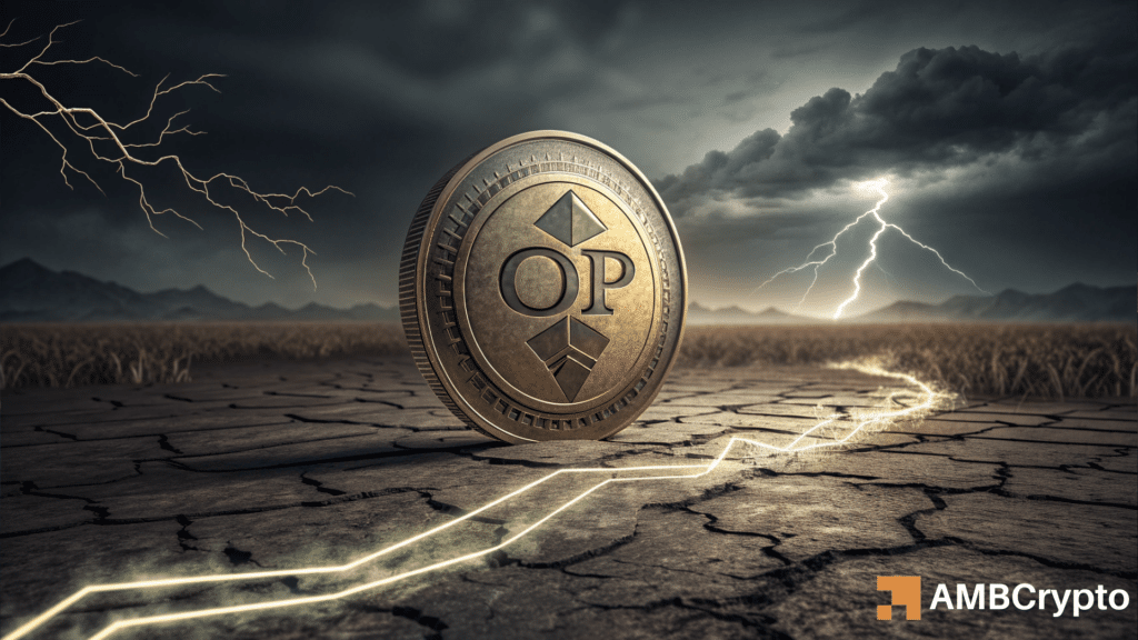 Optimism’s addresses jump 28%, but can OP escape the $0.57 trap?