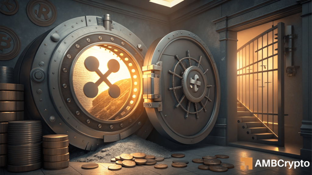XRP faces $2.2B unlock: Will its $2.14 support tumble under pressure?
