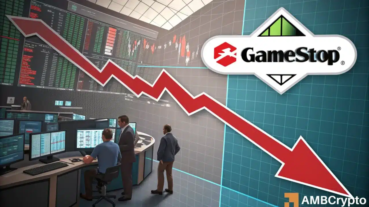 GameStop shares tank 11.7% amid news of $1.75B Bitcoin bet: 'Insane!'