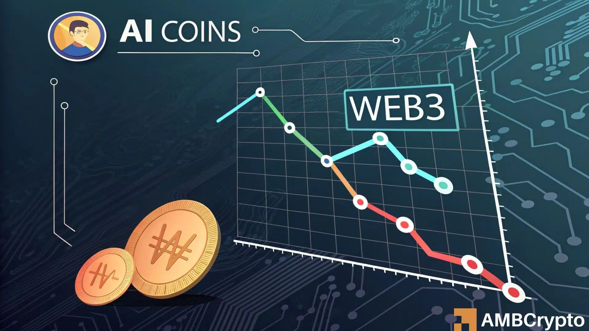 AI tokens dive by 29% even as Web3 adoption skyrockets - What’s going on?